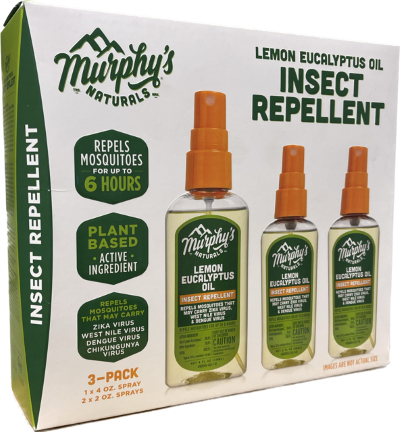 Insect Repellent Lemon Eucalyptus Oil 3pk , 8oz nq